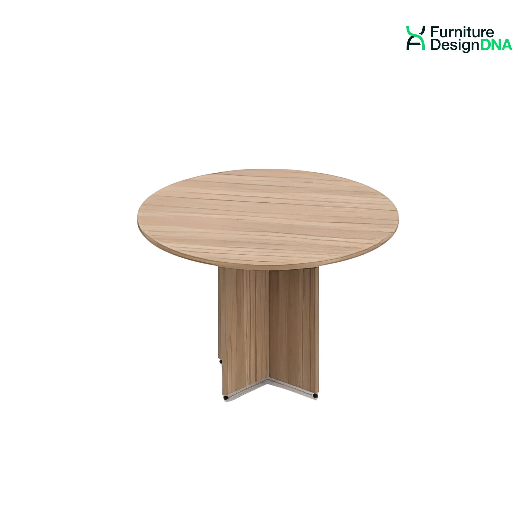 Buy autumn-walnut 48&quot; Round Table with Laminate Cross Base