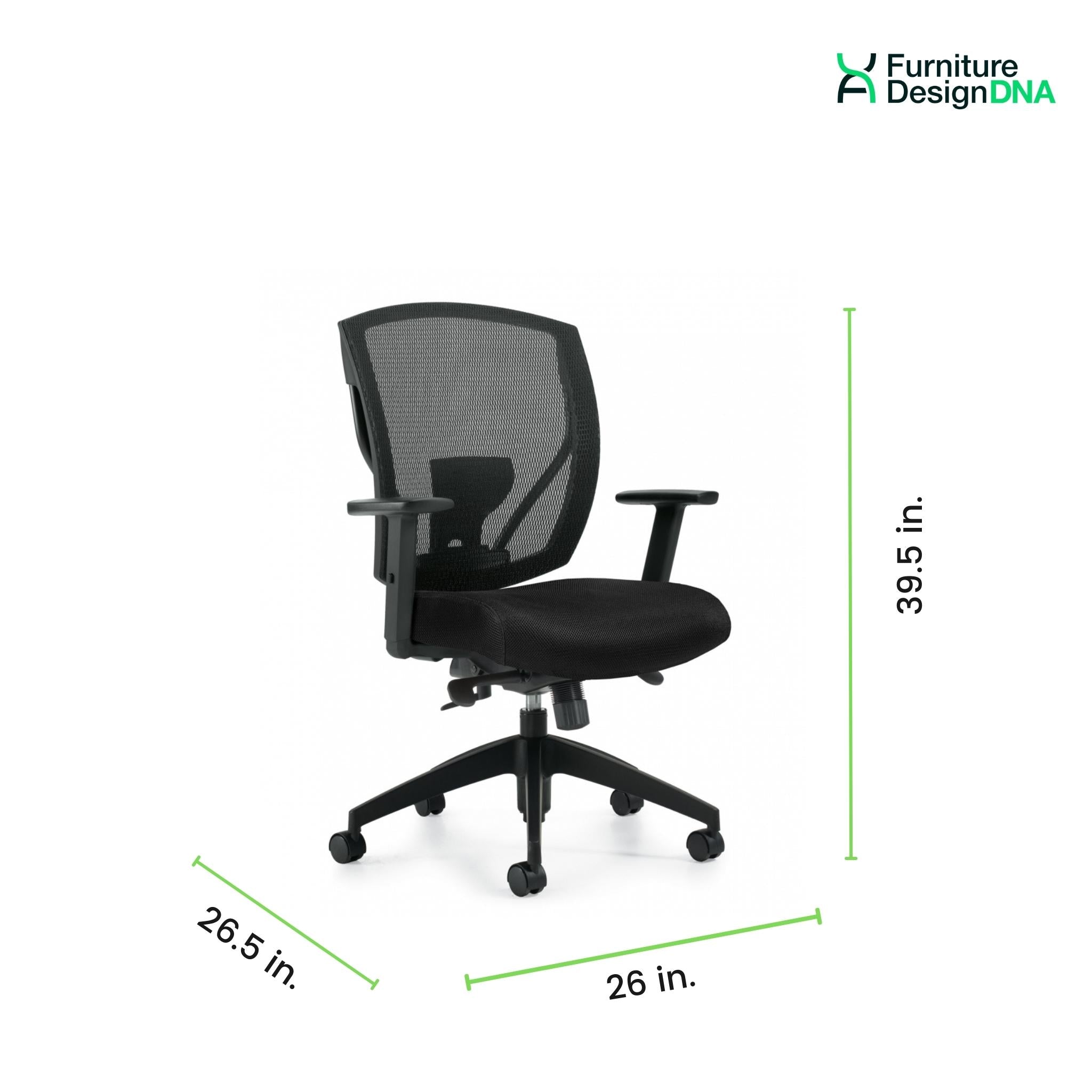 Mesh Back Synchro-Tilter Task Chair