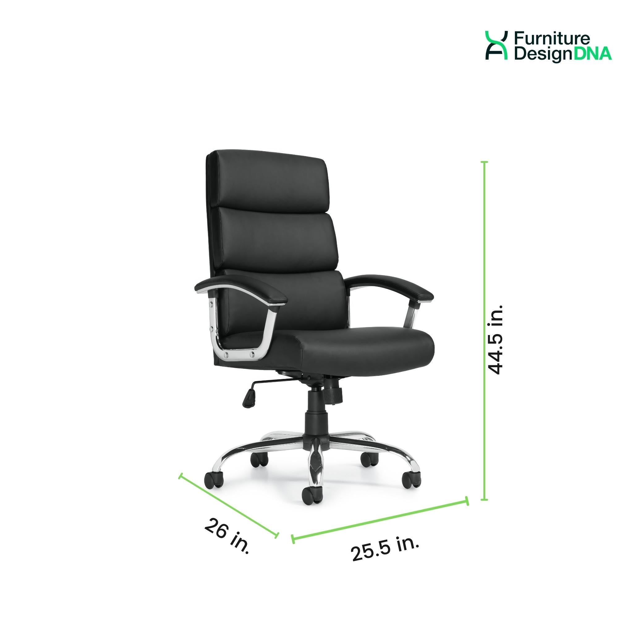 Luxhide Segmented Cushion Tilter Chair