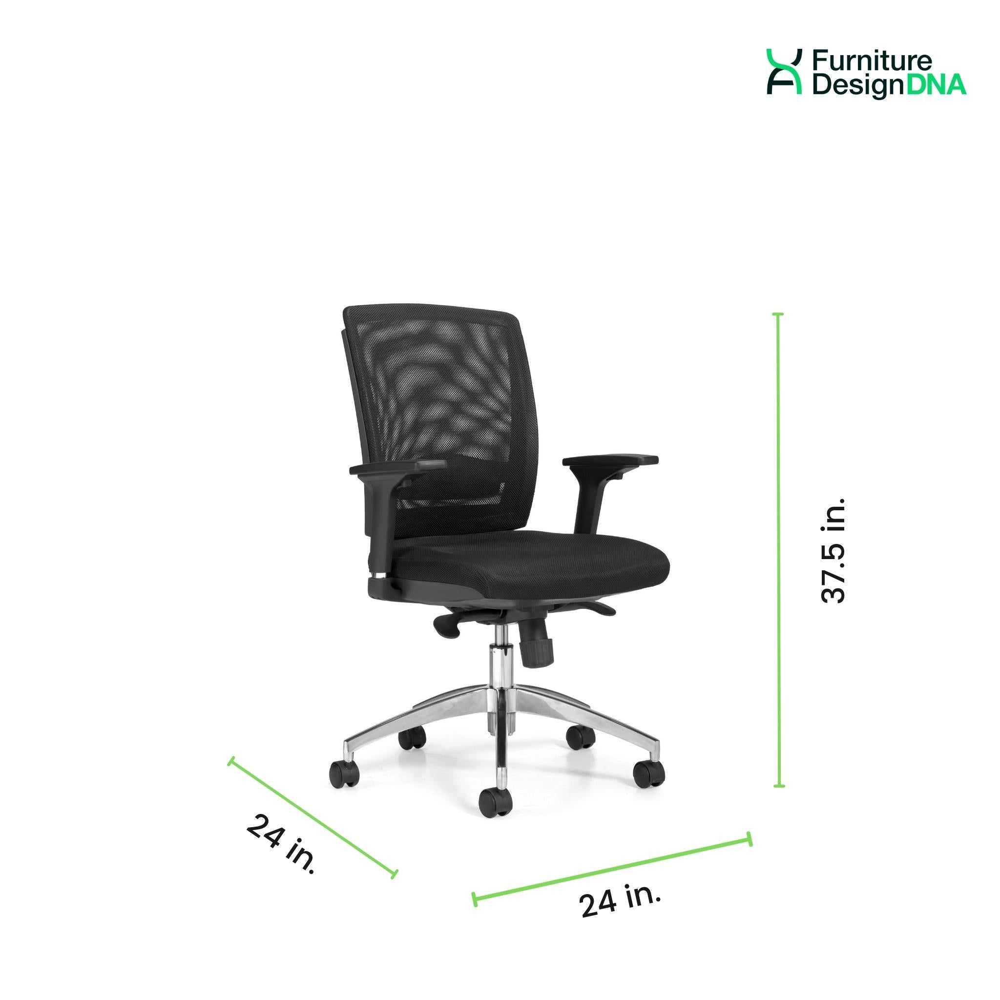 Mesh Back Synchro-Tilter Task Chair