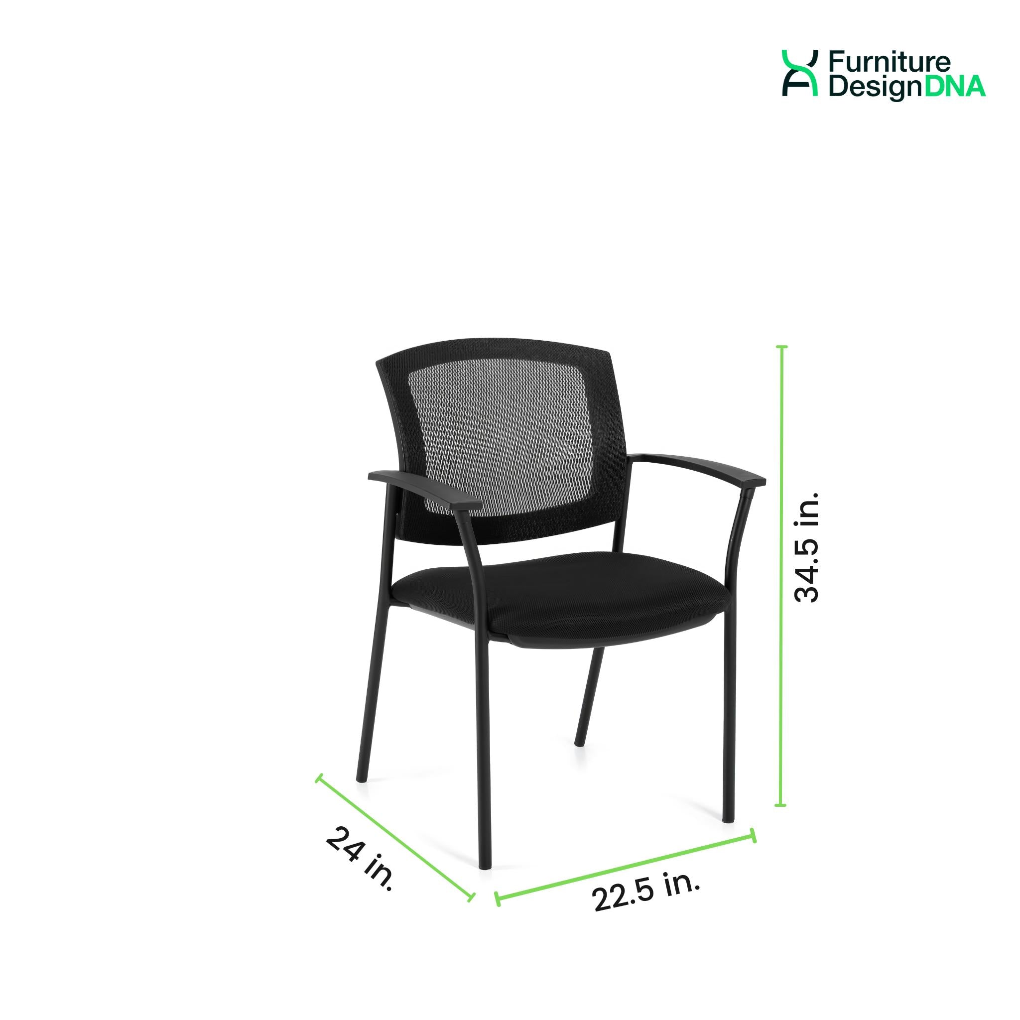 Mesh Back Guest Chair