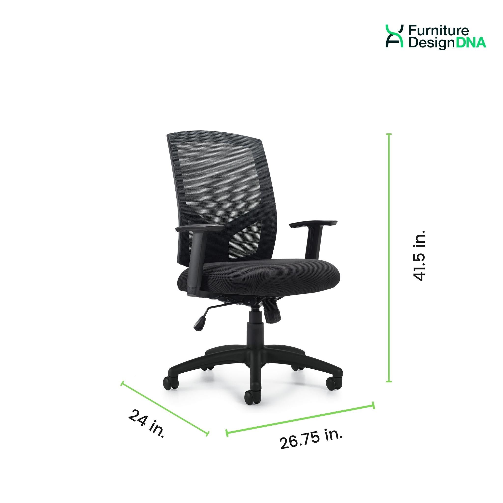 Mesh High Back Synchro-Tilter Task Chair