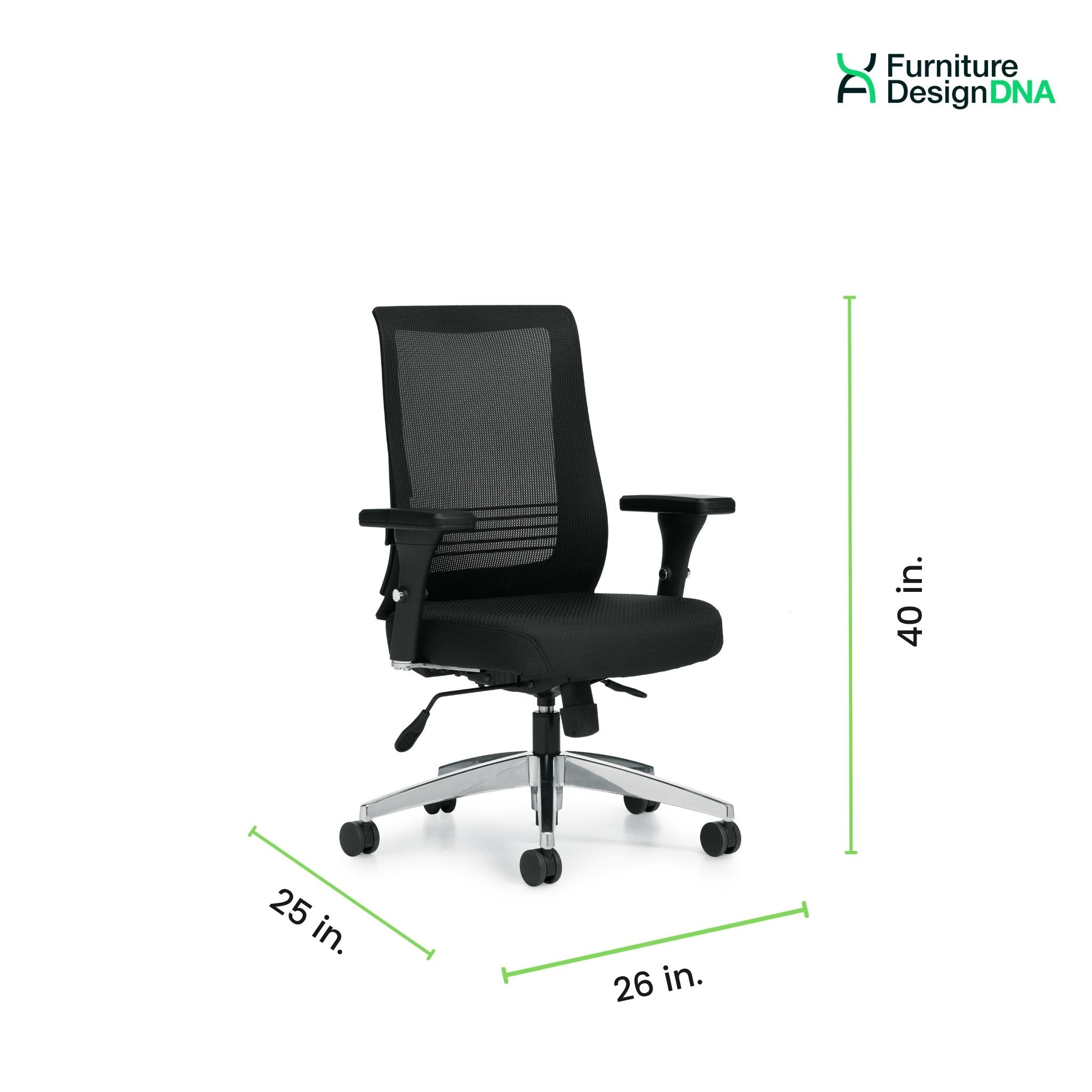 Mesh Back Synchro-Tilter Task Chair