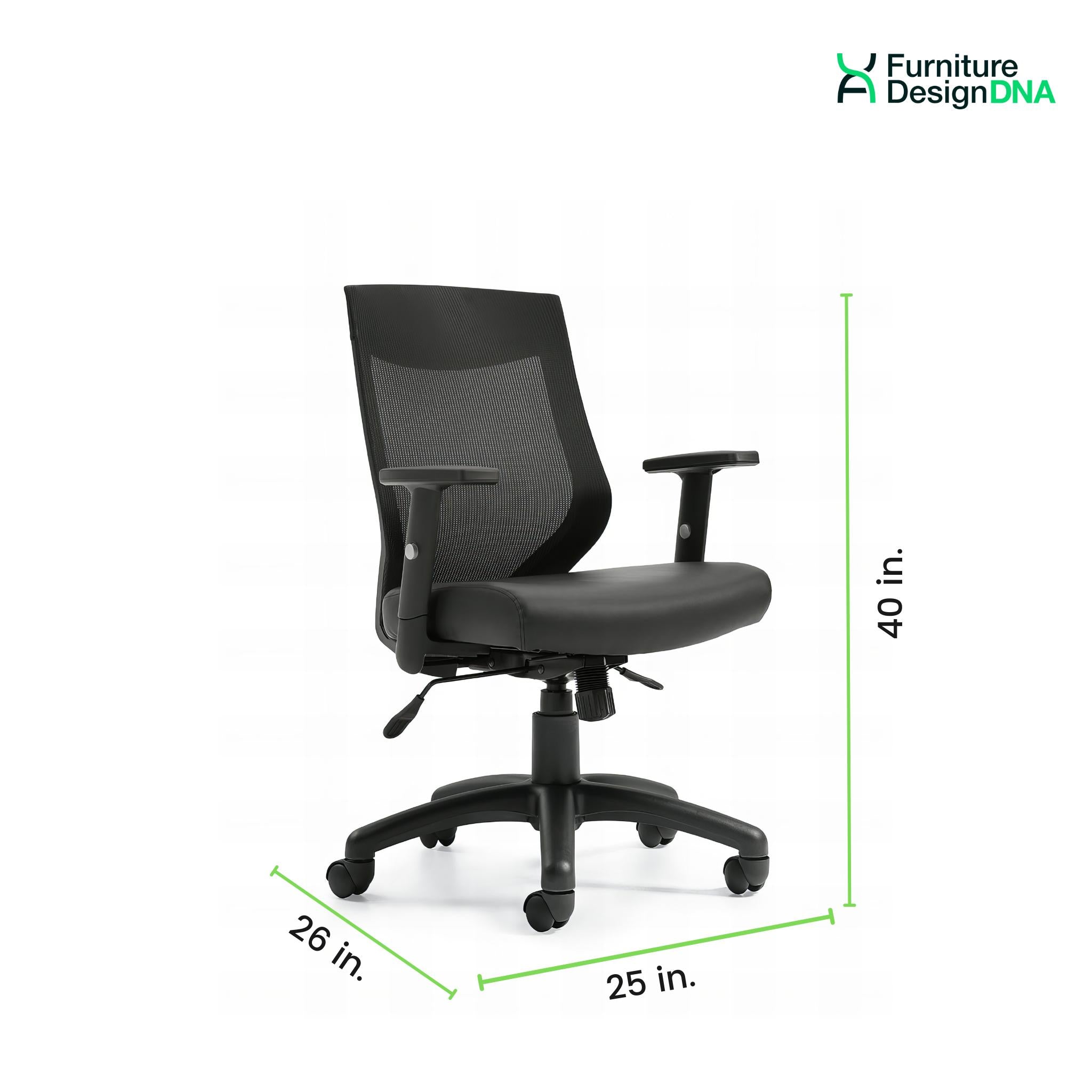 Mesh Back Synchro-Tilter Task Chair