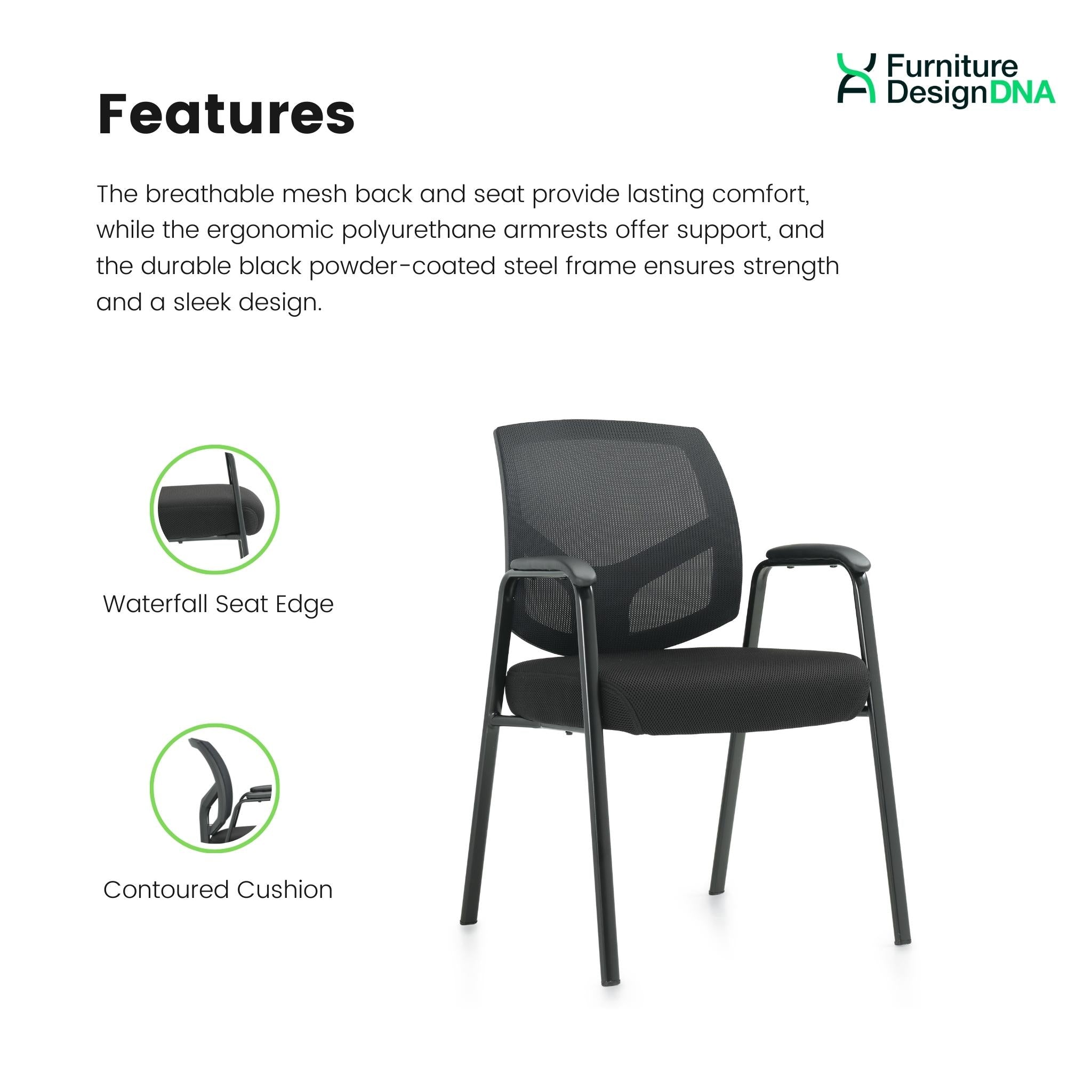 Mesh Back Guest Chair