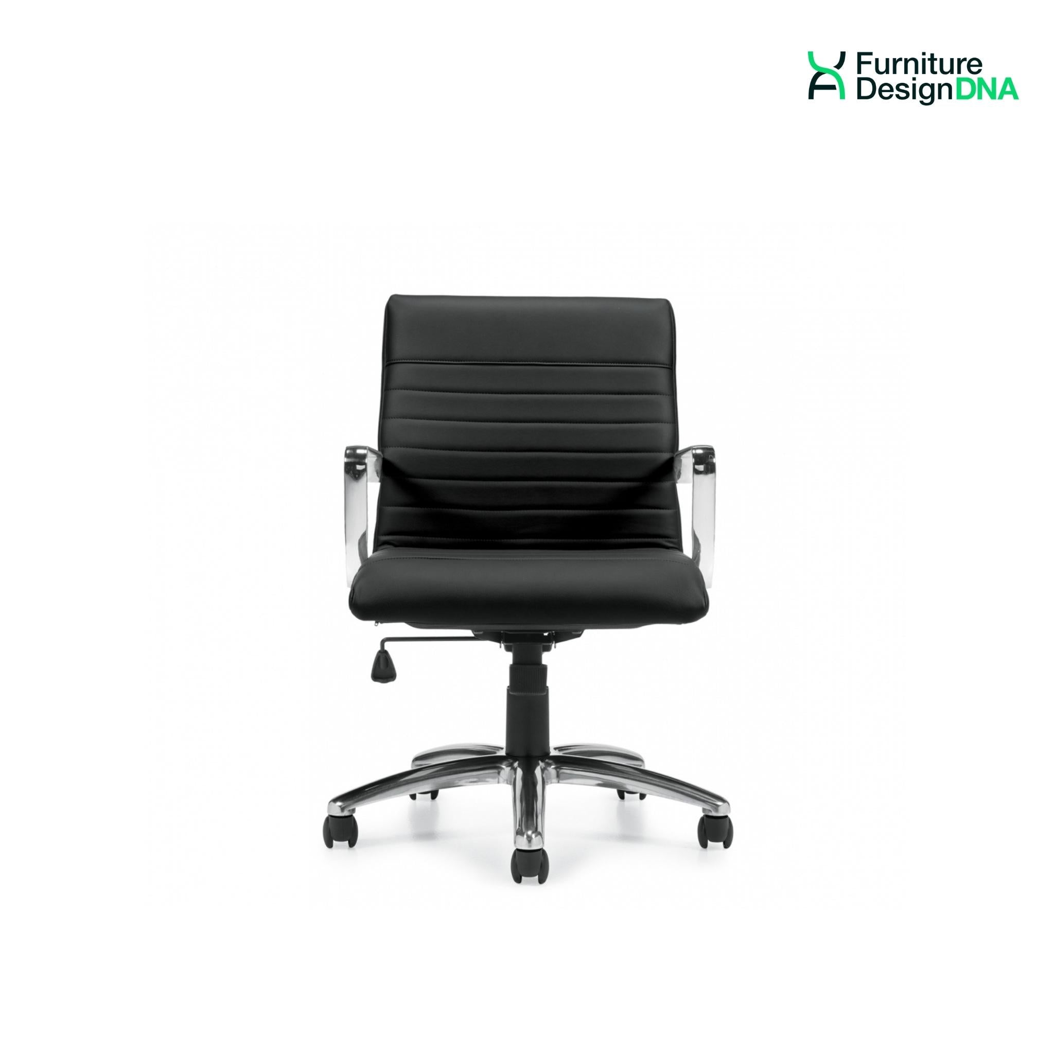 Luxhide Tilter Mid Back Conference/Management Chair