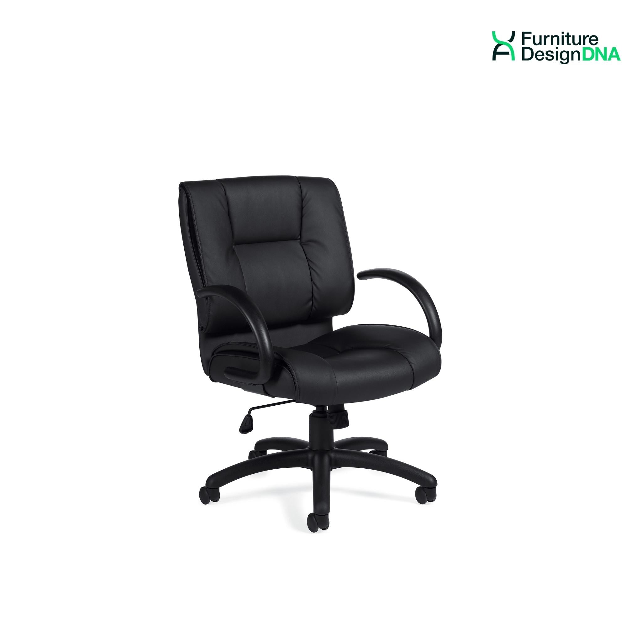 Luxhide Tilter Mid Back Conference/Management Chair