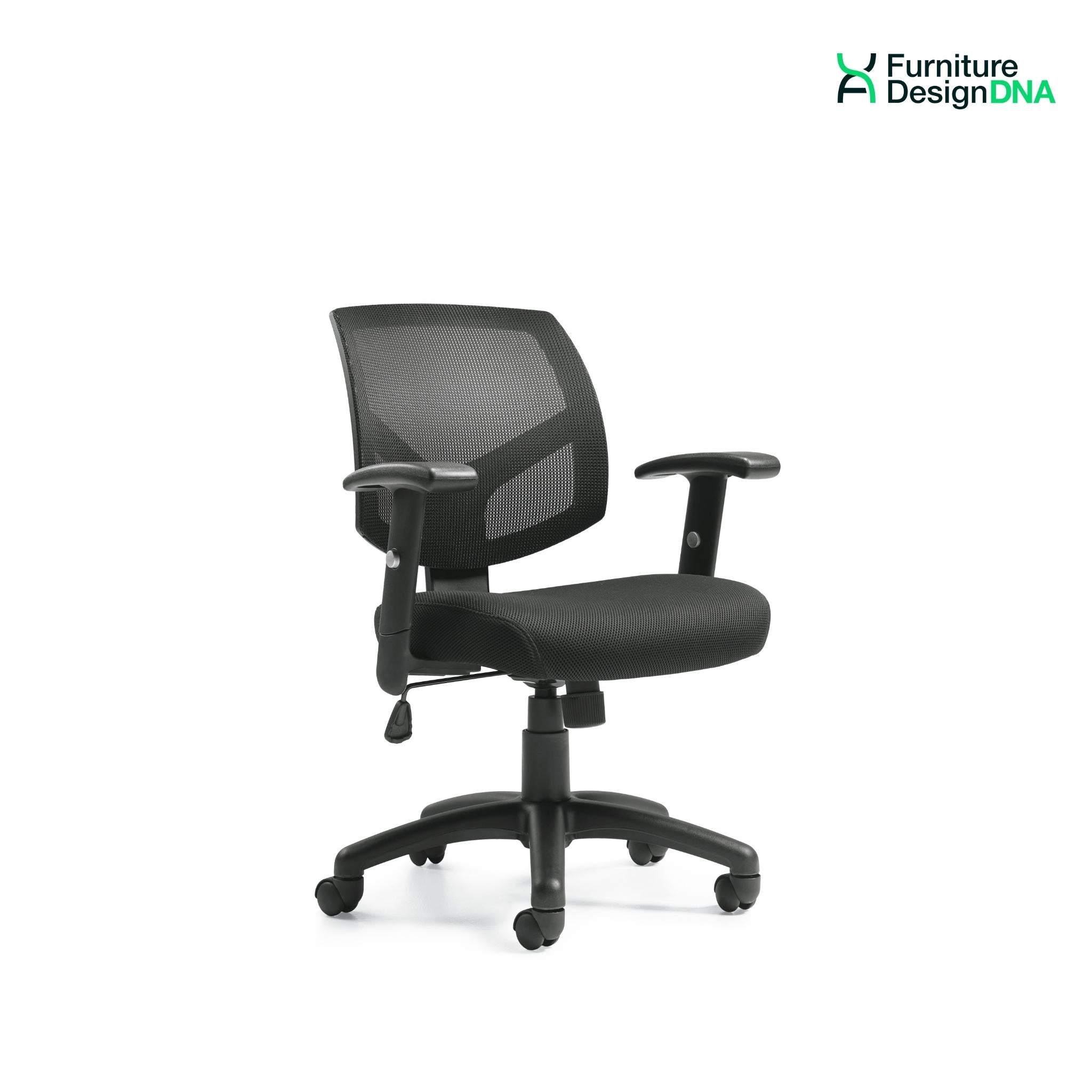 Mesh Mid Back Tilter Task Chair