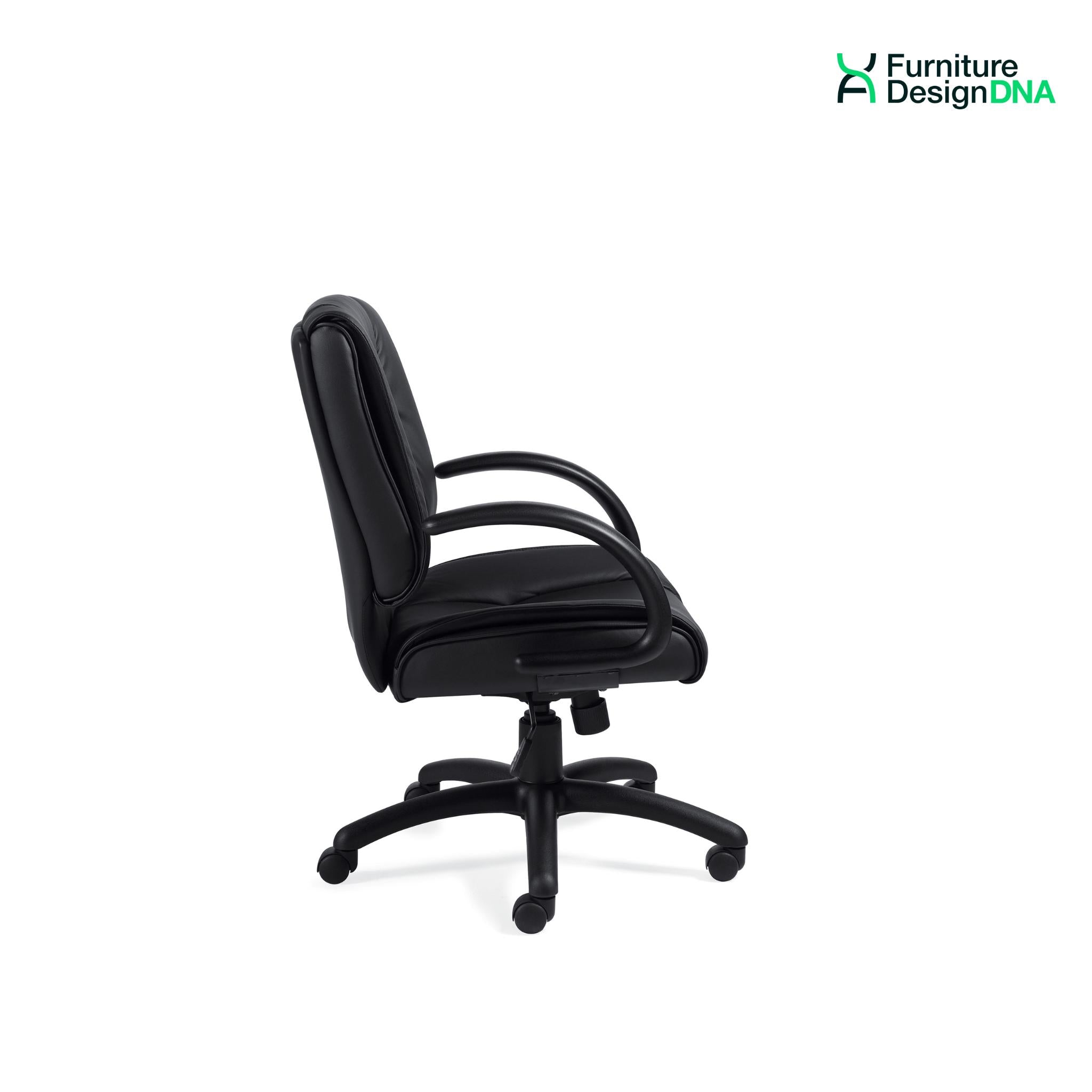 Luxhide Tilter Mid Back Conference/Management Chair