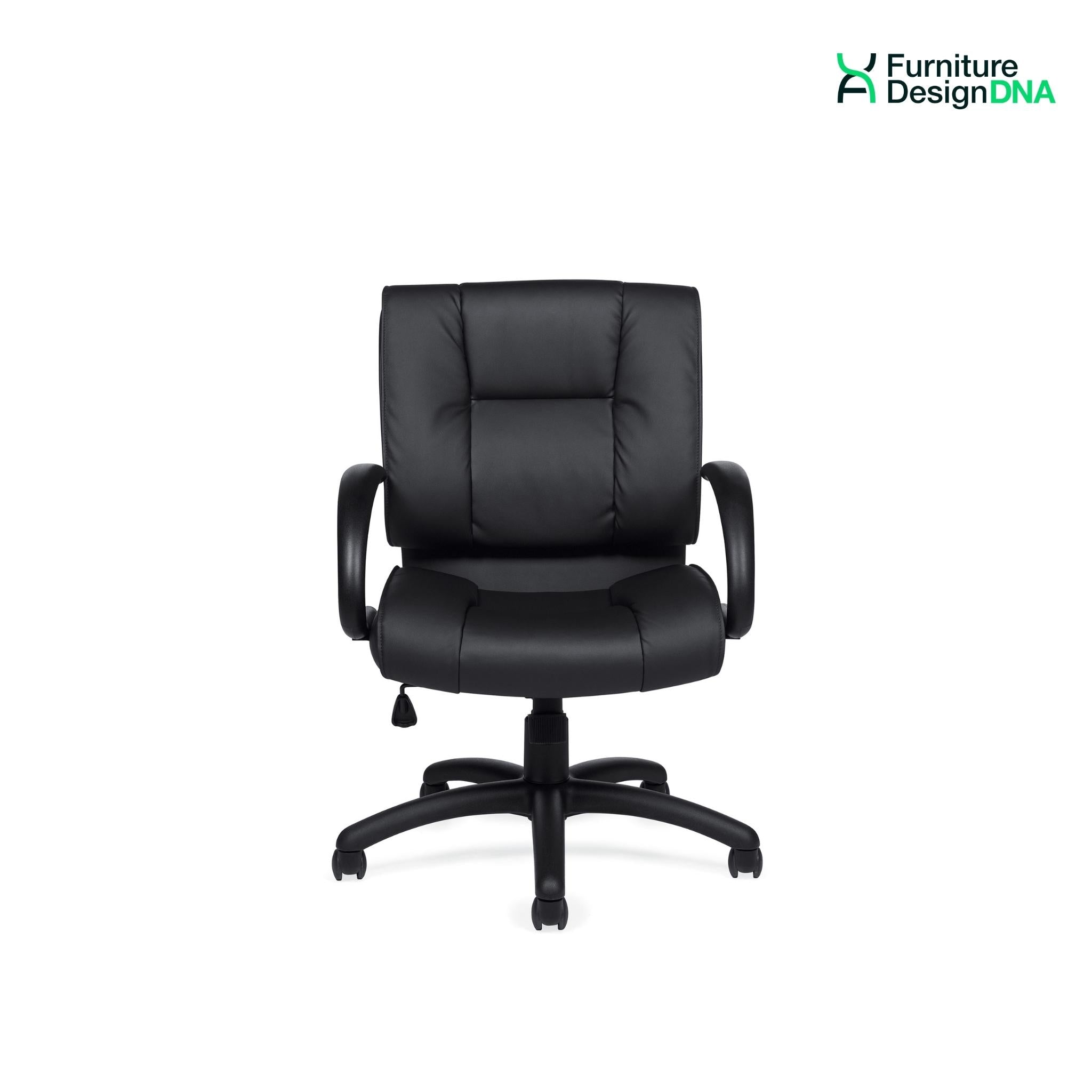 Luxhide Tilter Mid Back Conference/Management Chair